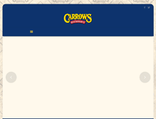 Tablet Screenshot of carrows.com